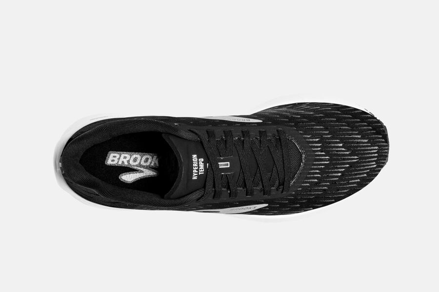 Brooks Hyperion Tempo Road Running Shoes Womens - Black/Silver - PVBJW-1794